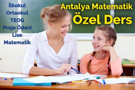 Antalya Matematik Özel Ders Veren Yerler Nelerdir?