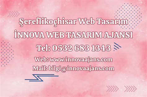 Ankara Şerefli̇koçhi̇sar Web Tasarım