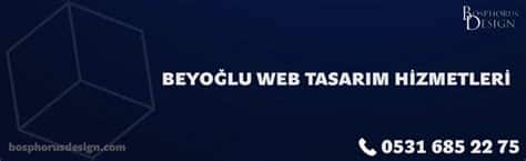 İstanbul Beyoğlu Web Tasarım