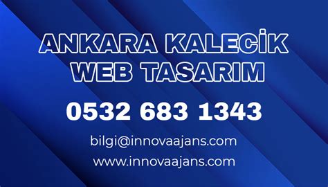 Ankara Kaleci̇k Web Tasarım