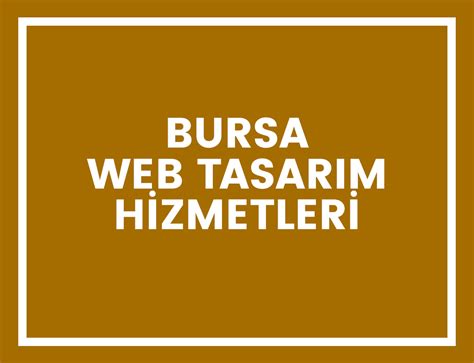 Bursa Büyükorhan Web Tasarım