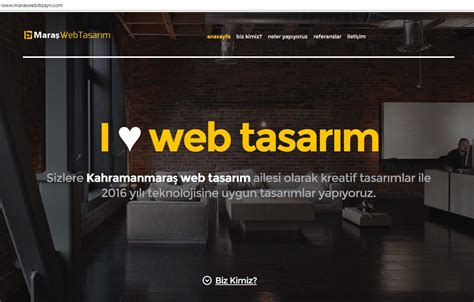 Kahramanmaraş Türkoğlu Web Tasarım