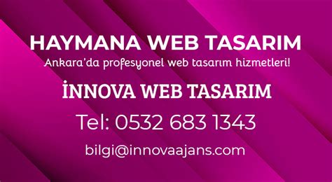 Ankara Haymana Web Tasarım